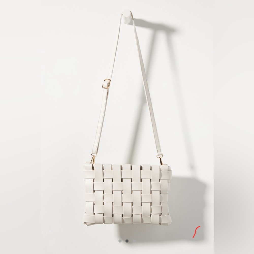 ANTHROPOLOGIE LINDY WOVEN CLUTCH
